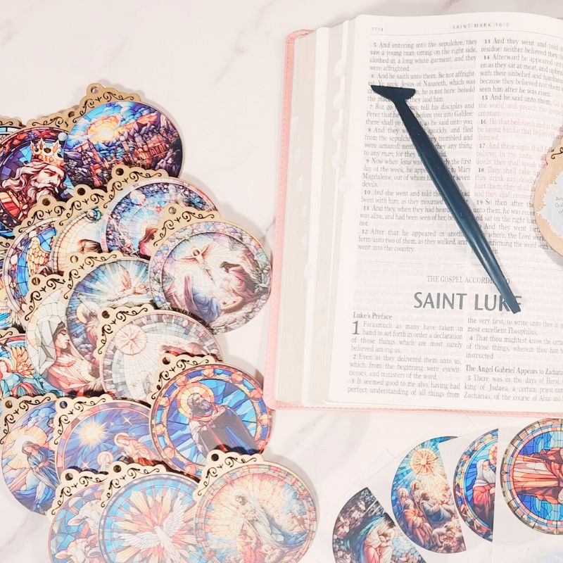Craft Your Way To Christmas with Advent Ornaments