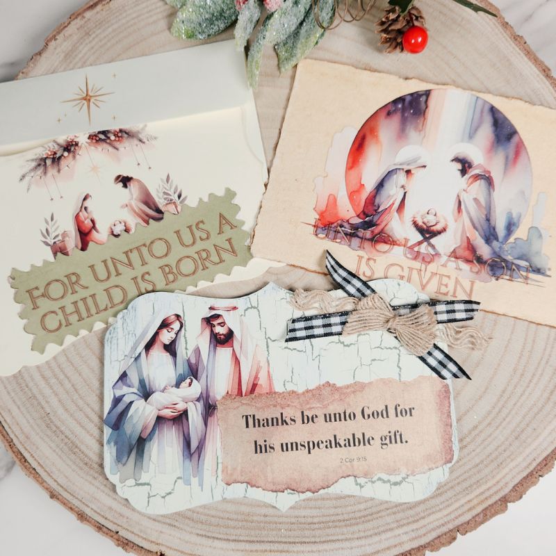 Easy Nativity Card DIY Anyone Can Try!