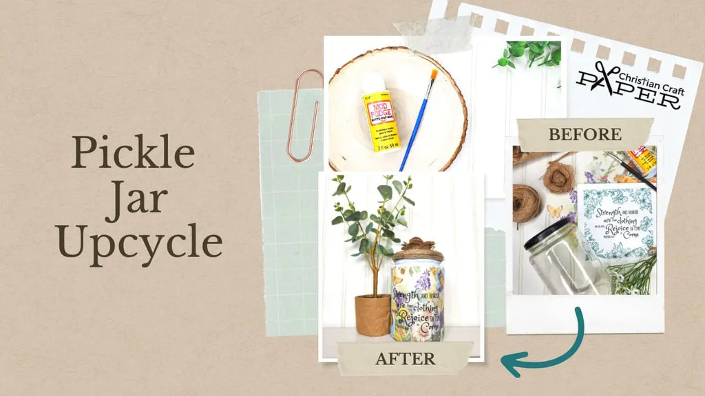 Craft Your Own Glass Jar Storage Solutions with Decoupage