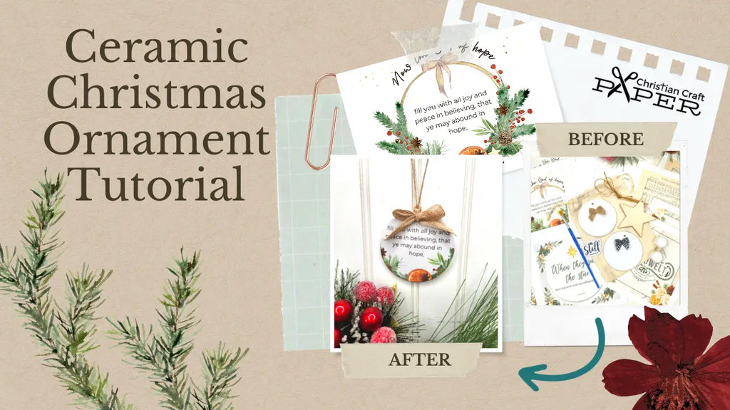 Deck the Halls with Decoupage: Craft Your Own Christmas Ornaments