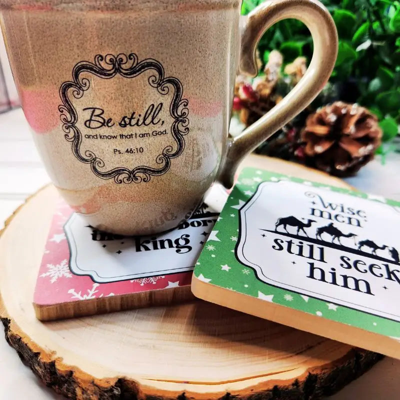 Easy DIY Scripture Coasters You Can Make With Printables