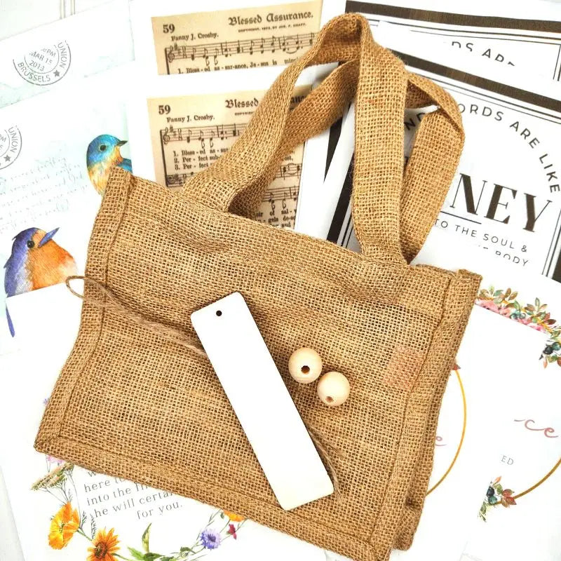 How to Decoupage a Burlap Tote | For Beginners
