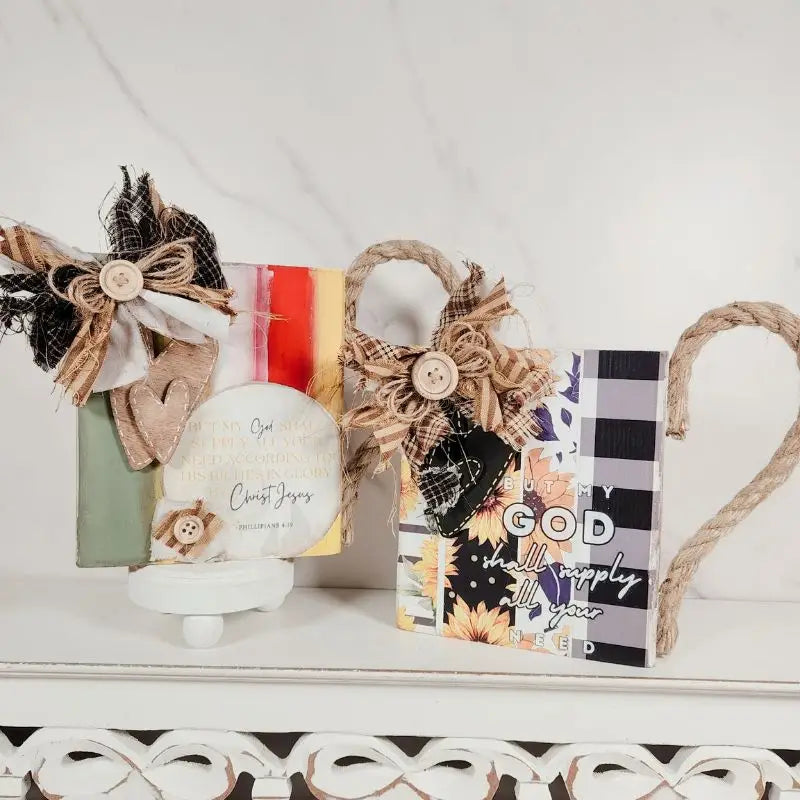 How to Make a Fall Faith-Inspired Coffee Cup Block Sign