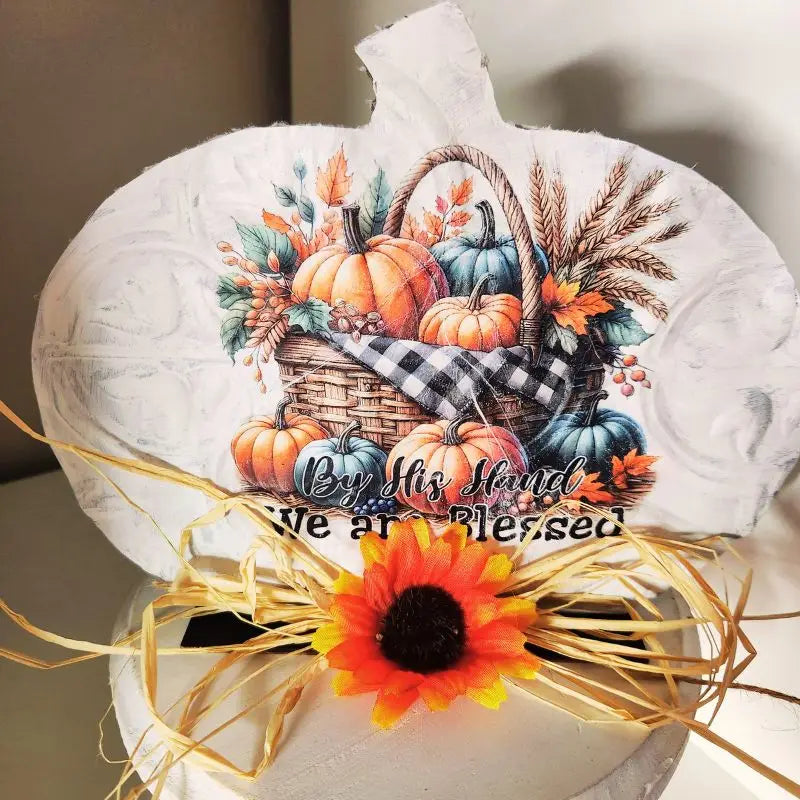 How To Upcycle a Dollar Tree Wooden Jacko Lantern