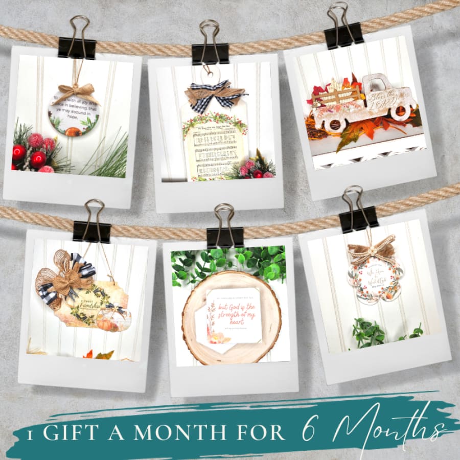 6 Month Crafting & Christ Kit Gift Subscription [SHIPS FREE]