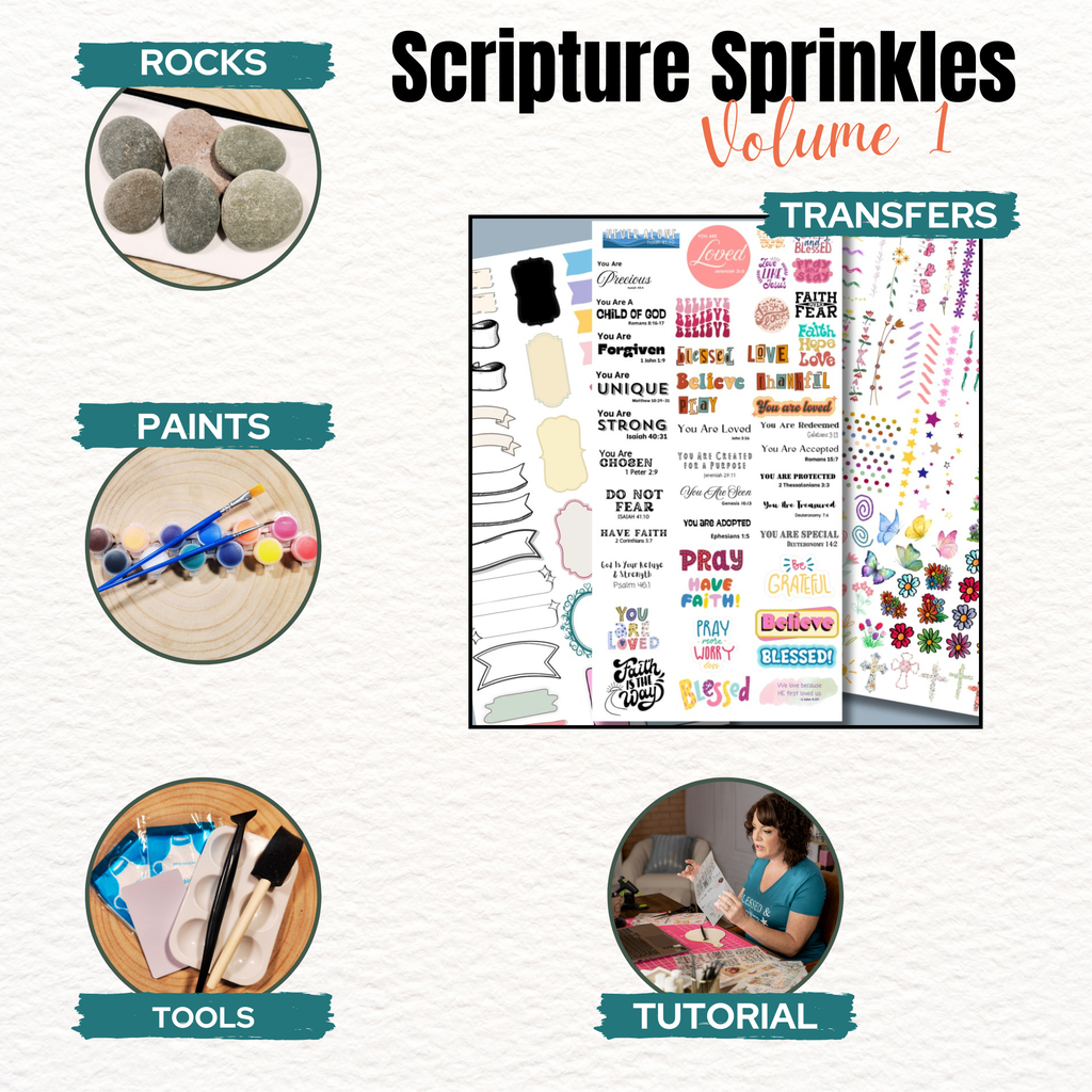 Home / Scripture Sprinkle Rock Maker Kit 👉 Most Popular Beginner Kit