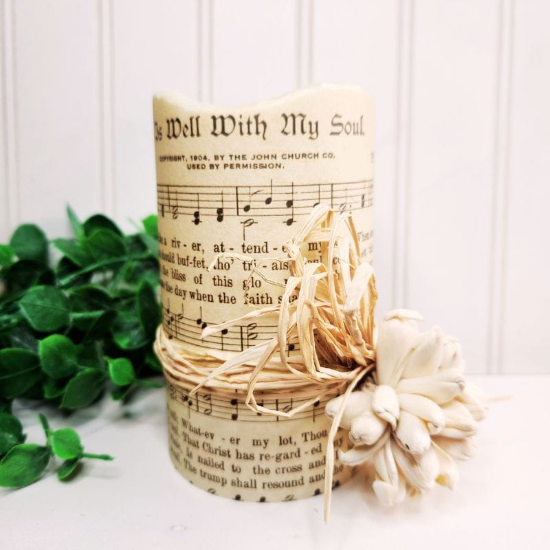 Great Is His Mercy Hymn Christian Paper Decoupage Napkins
