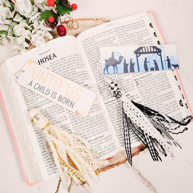 DIY Scripture Bookmark Gifts