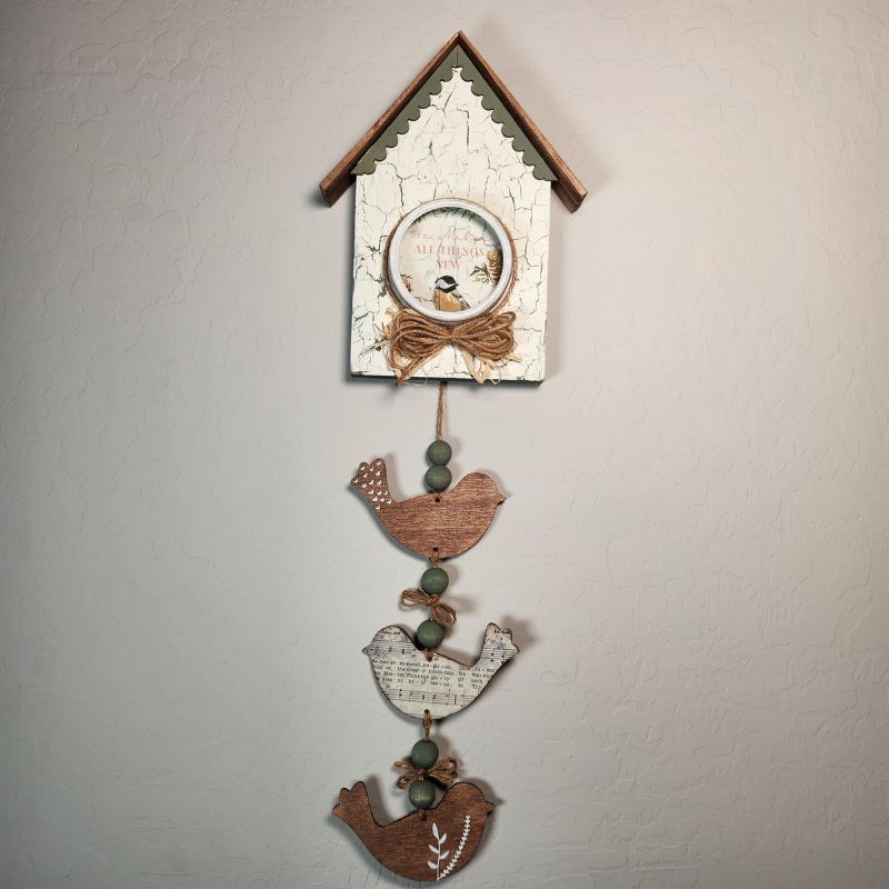 All Things New Revelations 21:5 Christian Paper Decoupage