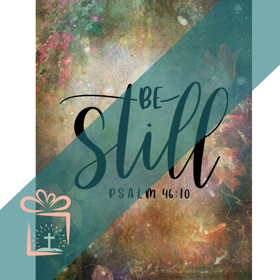 Be still, decoupage paper, floral design, digital paper, digital papers