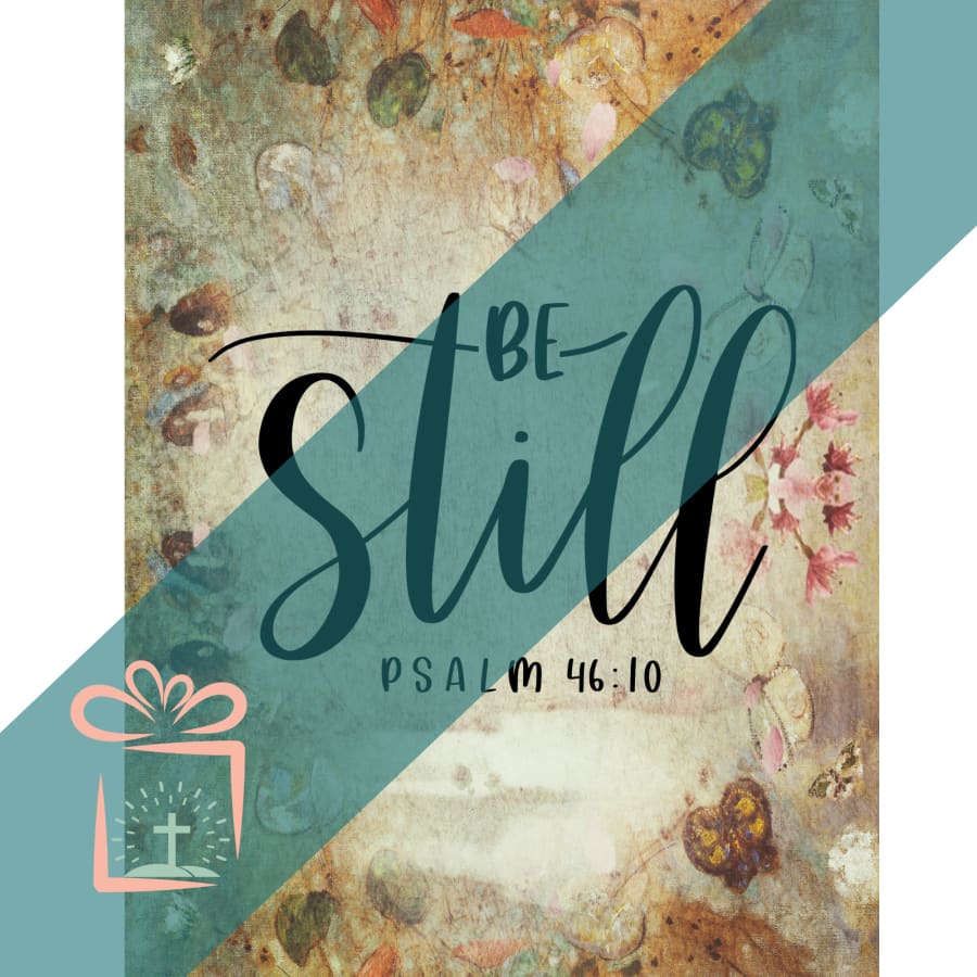Be still, decoupage paper, floral design, digital paper, digital papers