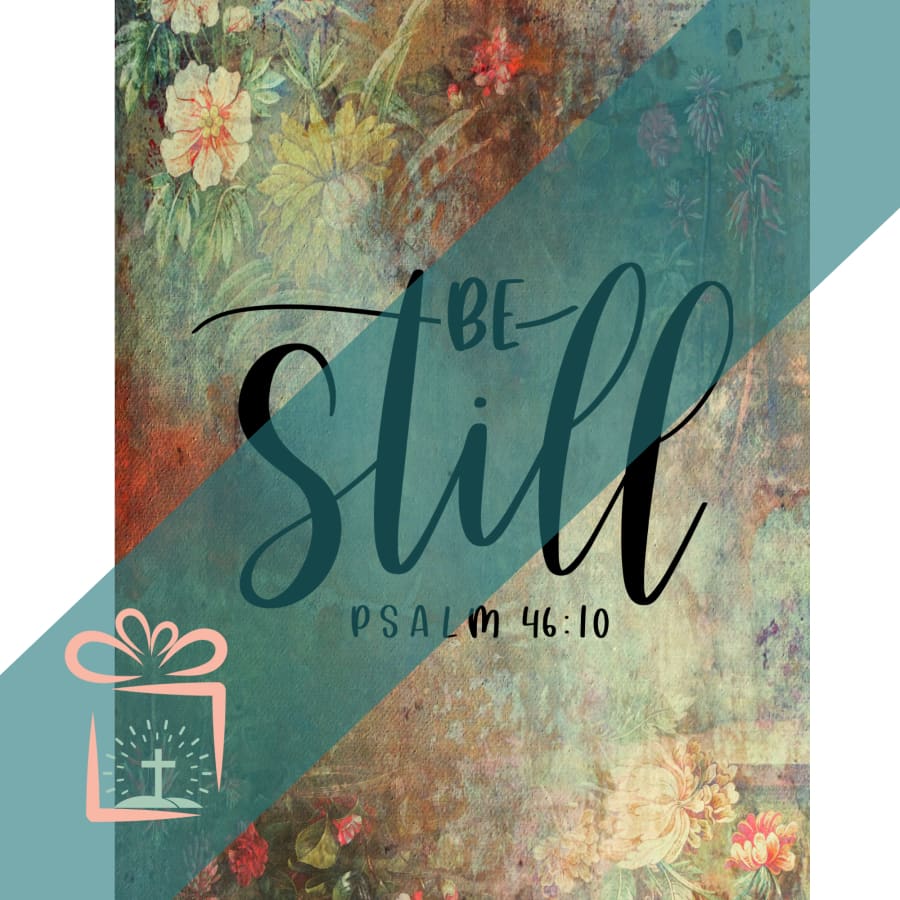 Be still, decoupage paper, floral design, digital paper, digital papers