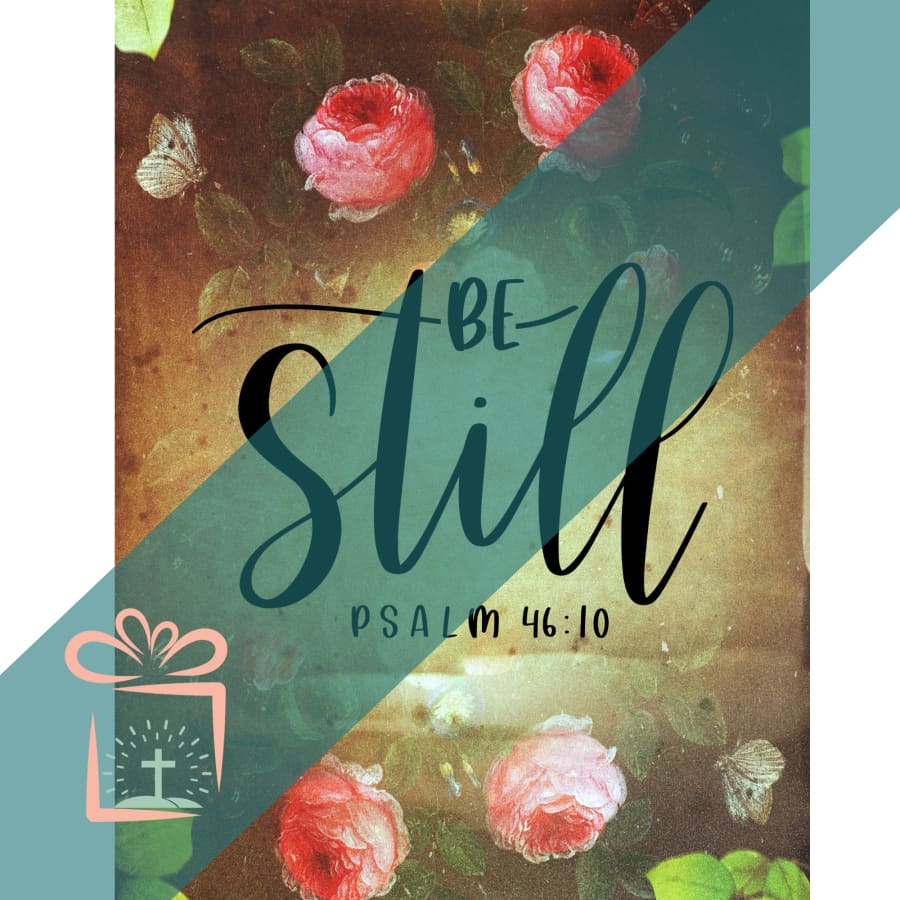 Be still, decoupage paper, floral design, digital paper, digital papers