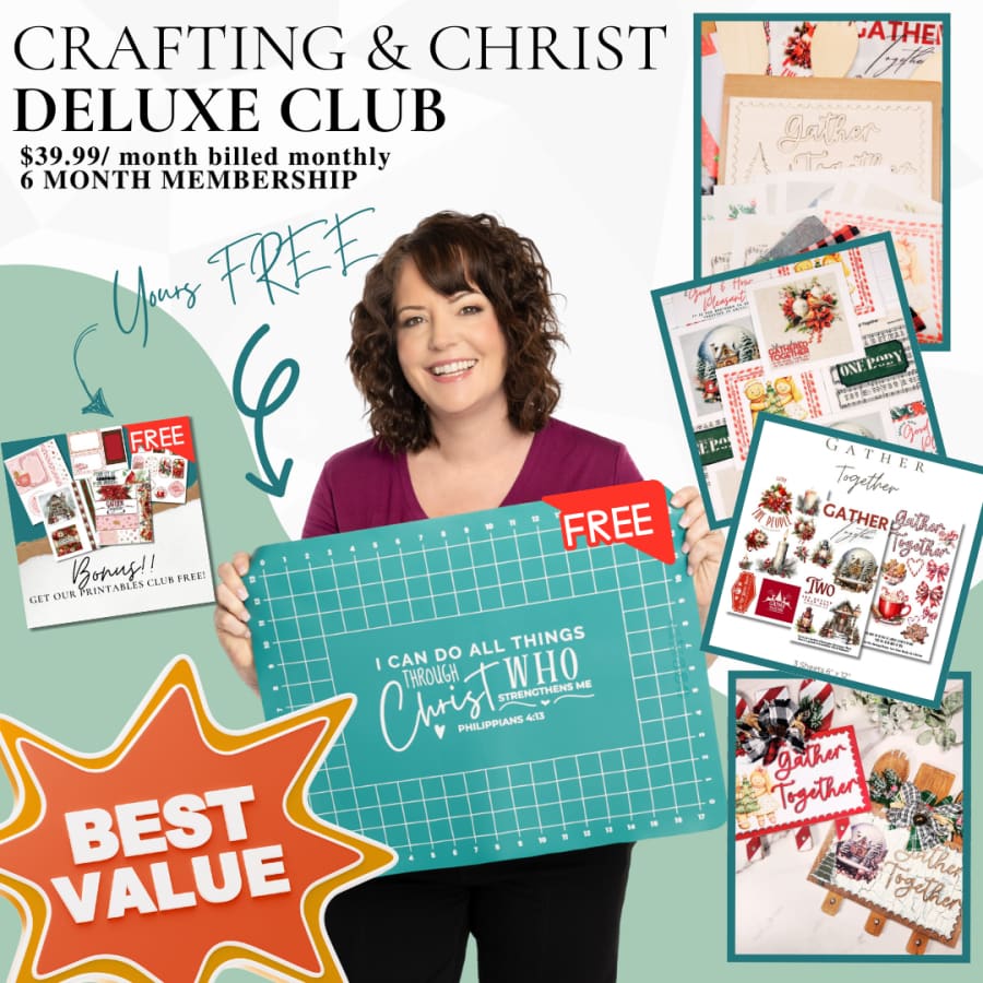 Christian Craft Subscription Box – Deluxe Monthly Kit