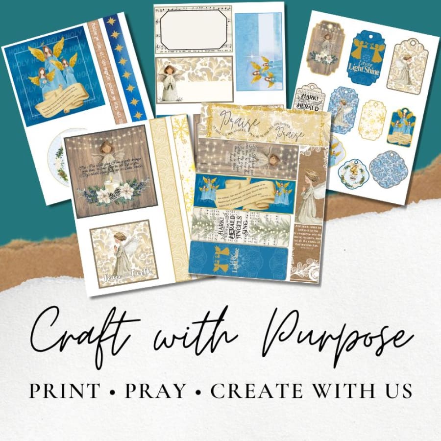 Christian Printable Craft Club – New Faith-Filled Designs