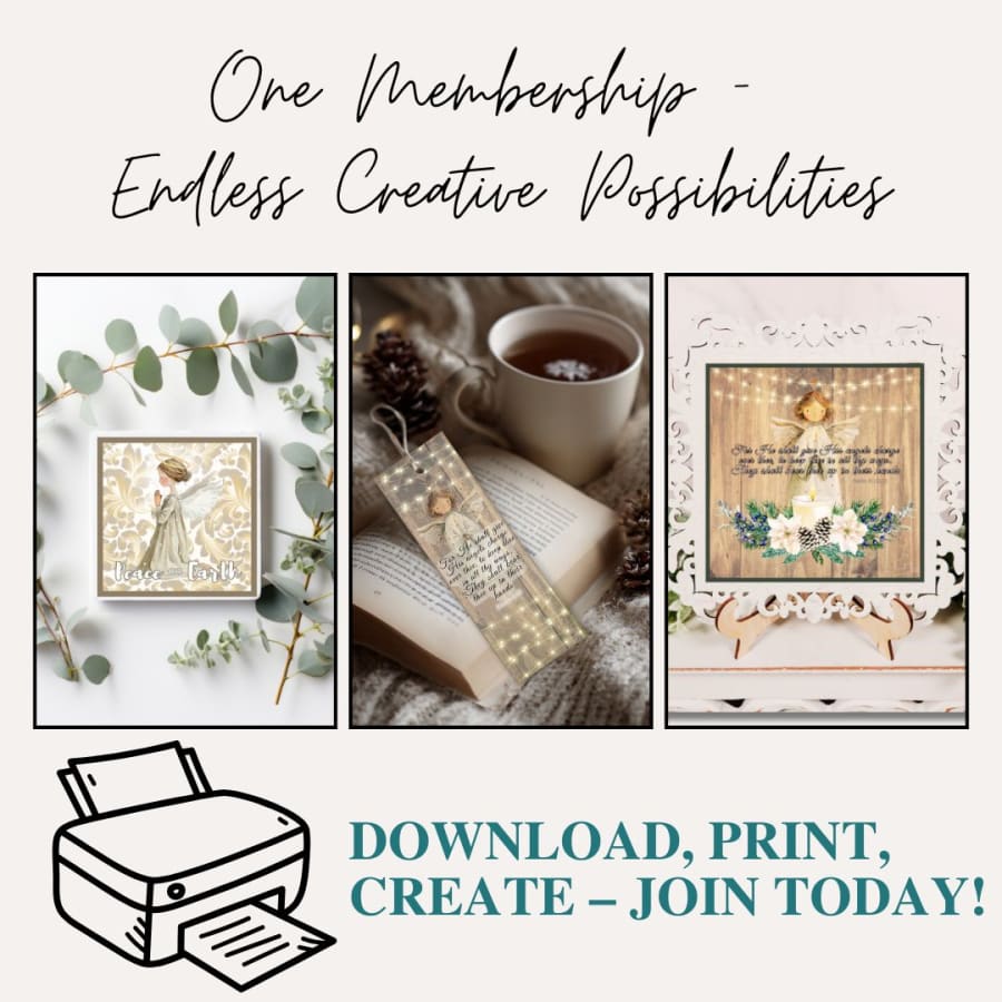 Christian Printable Craft Club – New Faith-Filled Designs