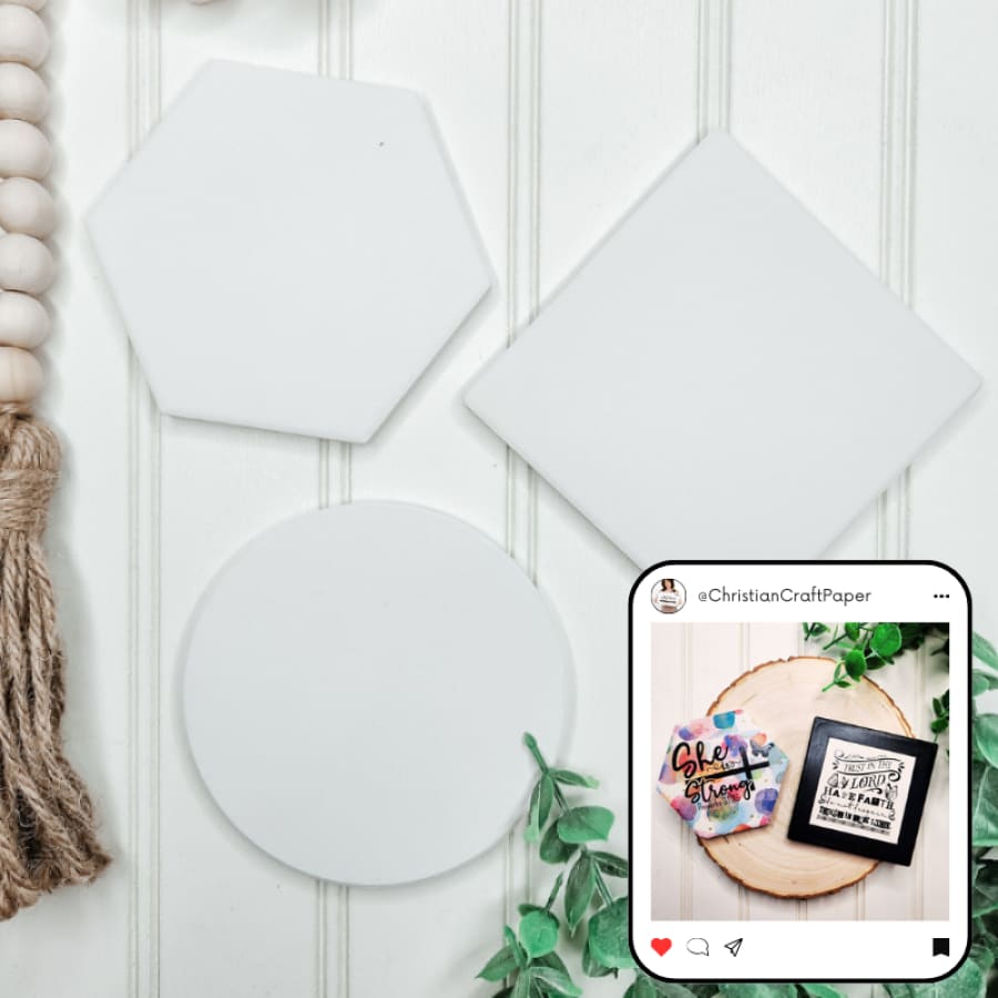 Coasters For Decoupage