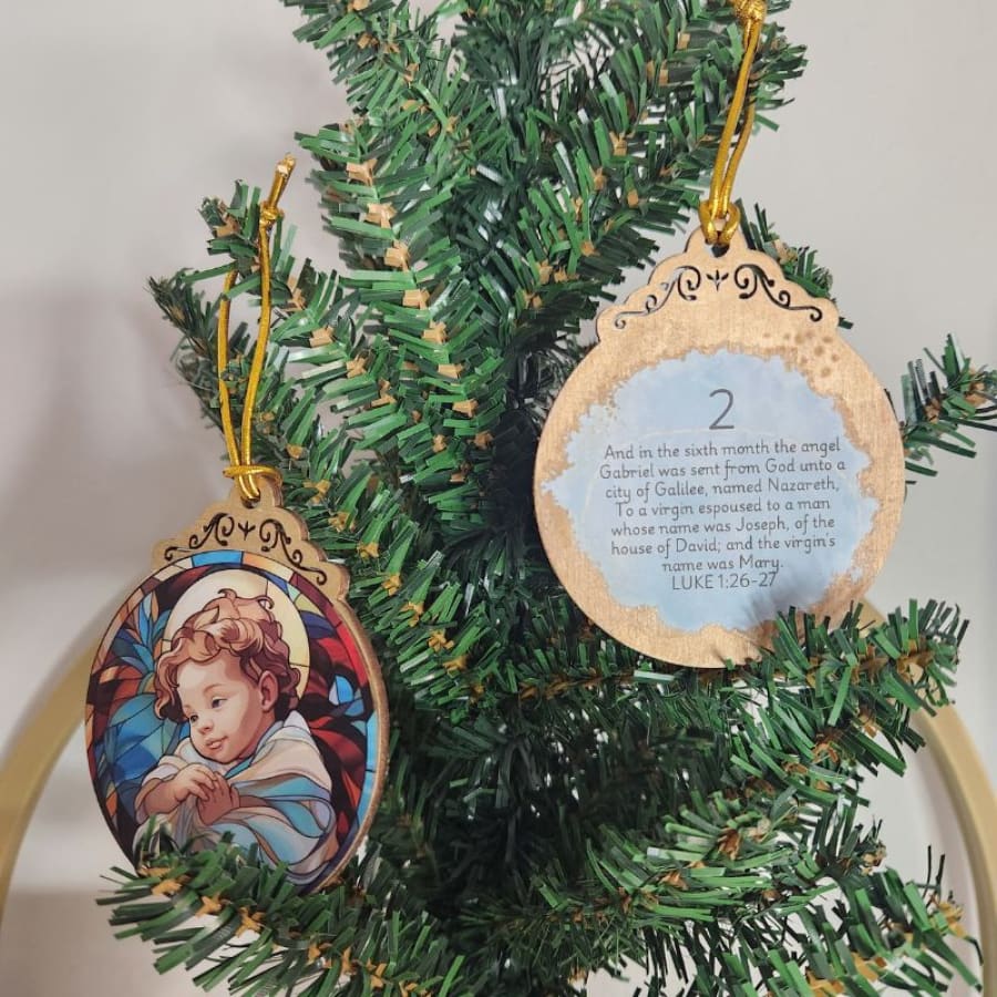 Countdown To Christmas Advent Premium Rub On Transfers