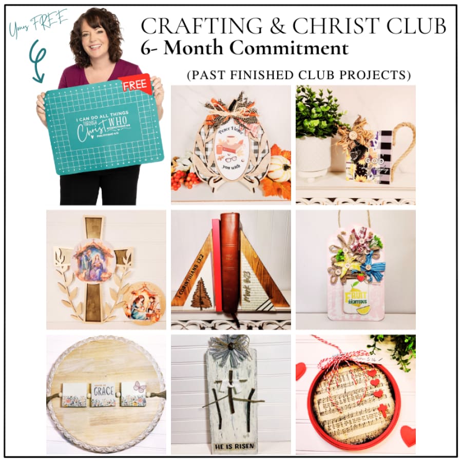 Crafting & Christ Club – 6-Month Commitment [FREE Mat