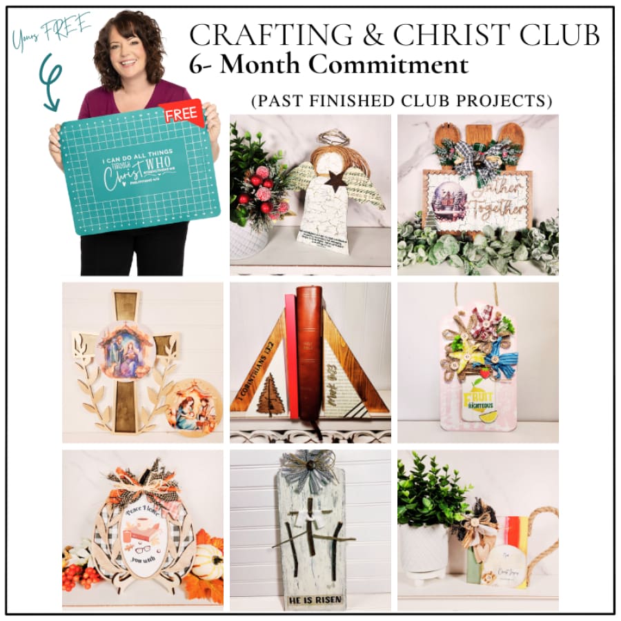 Crafting & Christ Club – 6-Month Commitment [FREE Mat