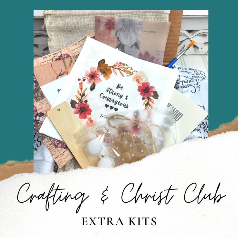 Crafting & Christ Club EXTRA KITS - JULY Ceramic Tile