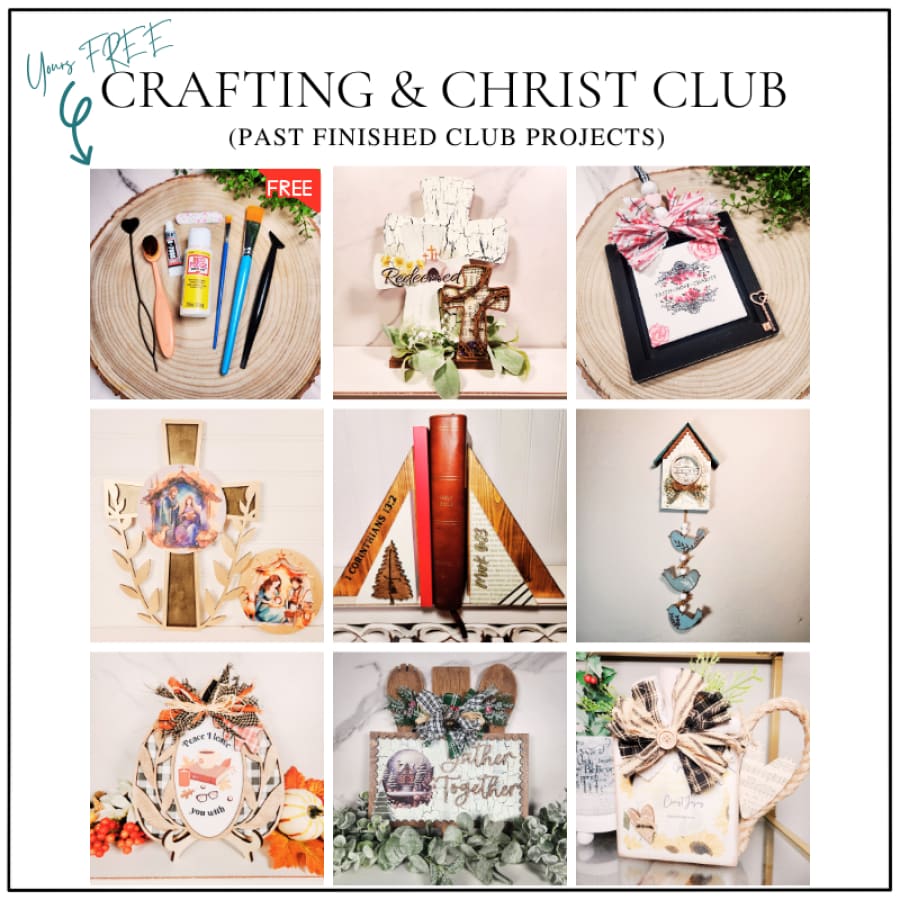 Crafting & Christ Club Monthly Christian Crafts Kit