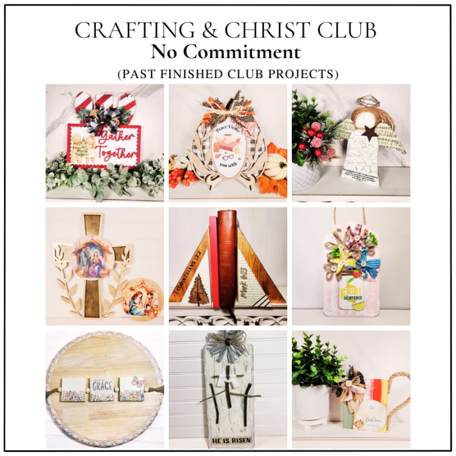 Crafting & Christ Club – Monthly Plan (No Commitment)