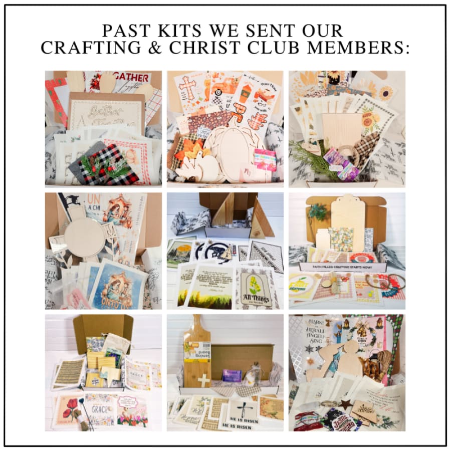 Crafting & Christ Club – Monthly Plan (No Commitment)