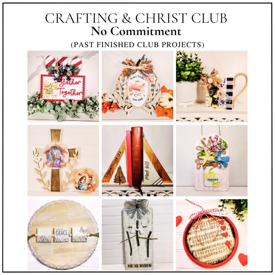 Crafting & Christ Club – Monthly Plan (No Commitment)
