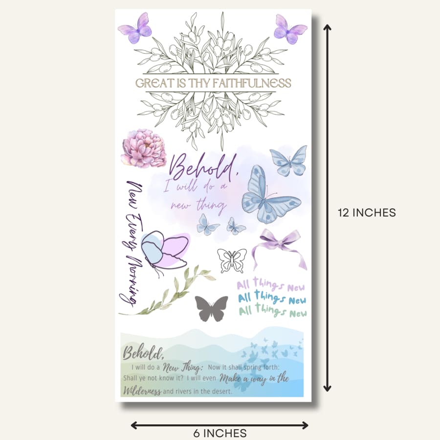 Crafting & Christ Transfer Club – Monthly Bible Verse