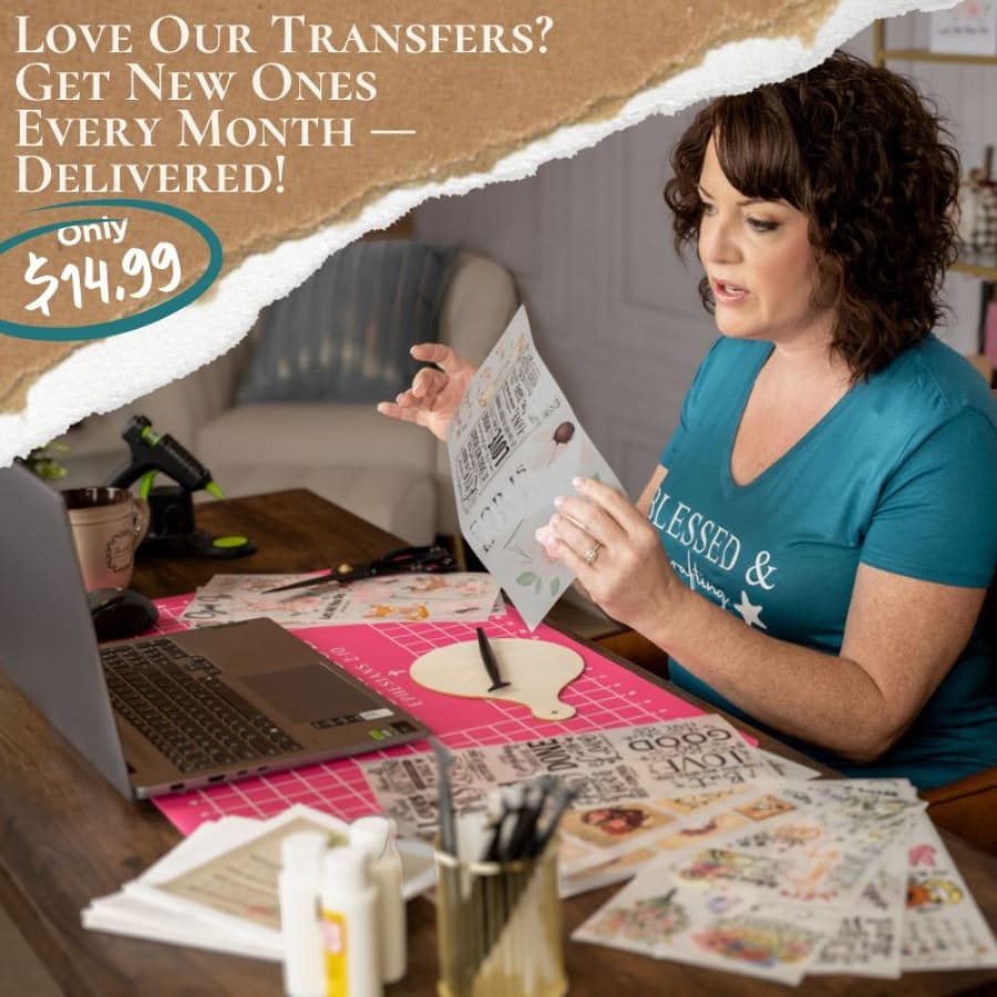 Crafting & Christ Transfer Club – Monthly Bible Verse
