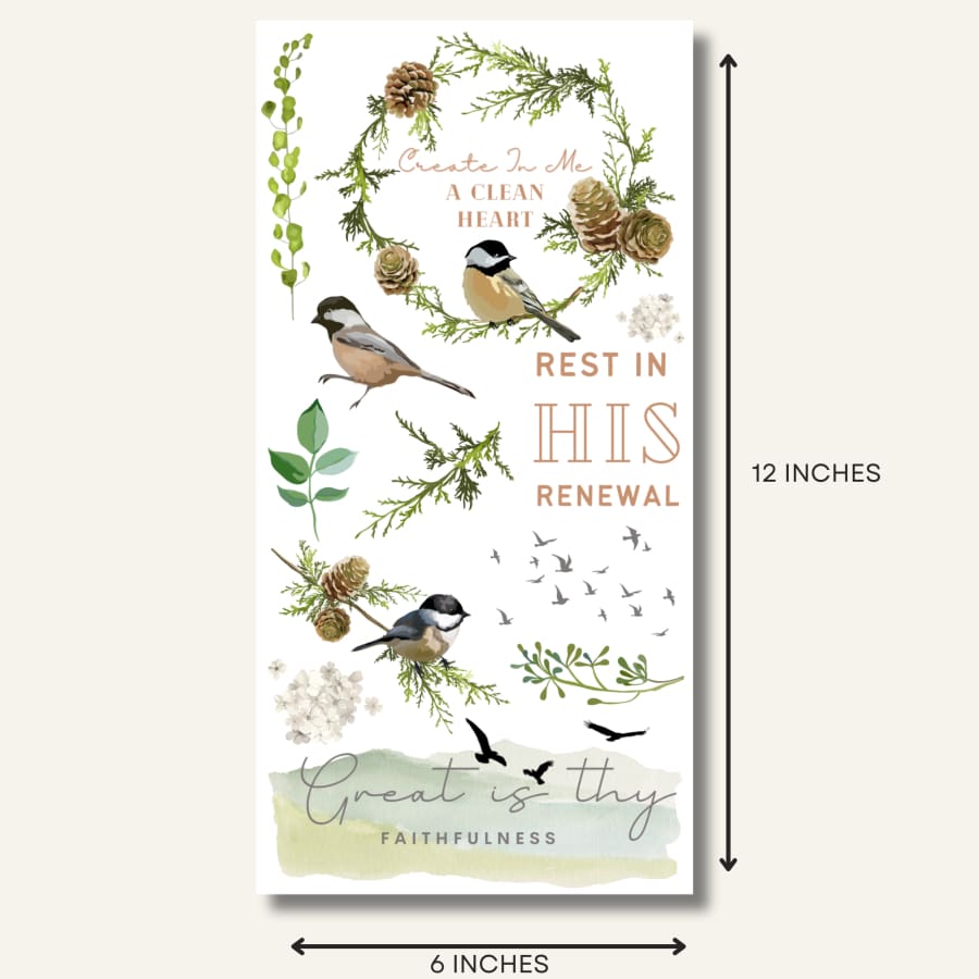 Crafting & Christ Transfer Club – Monthly Bible Verse