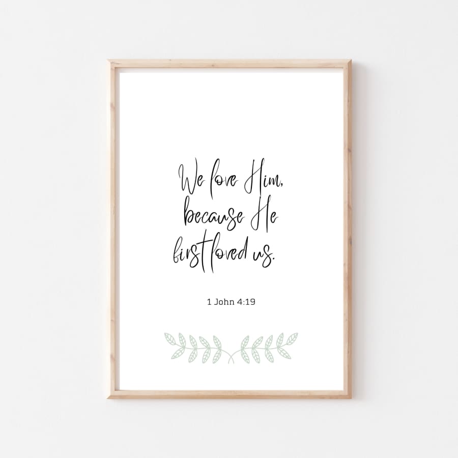 Daily Bread Printable Wall Art | Digital Download - 1 John 