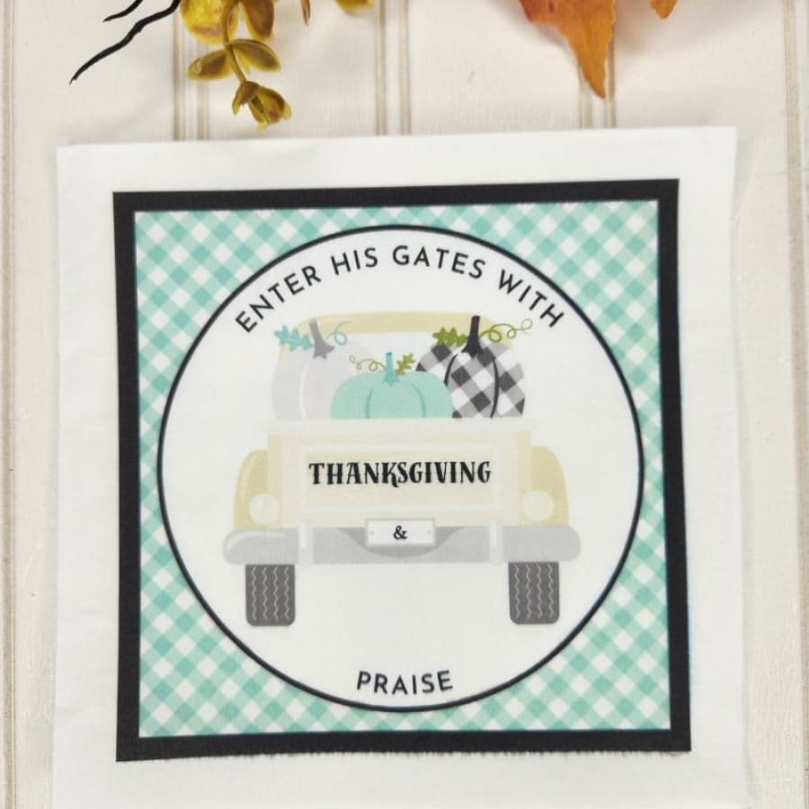 Enter His Gates with Thanksgiving Psalms 100:4 Christian