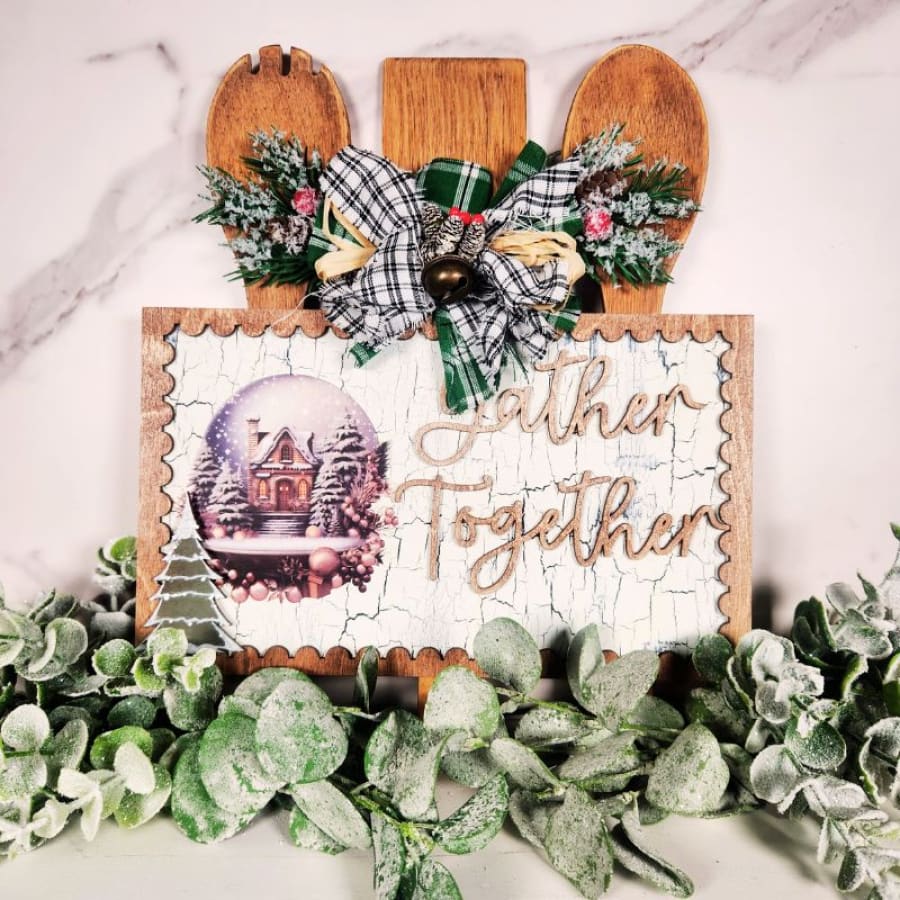 Gather Together Wooden Spoon Sign Maker Bundle