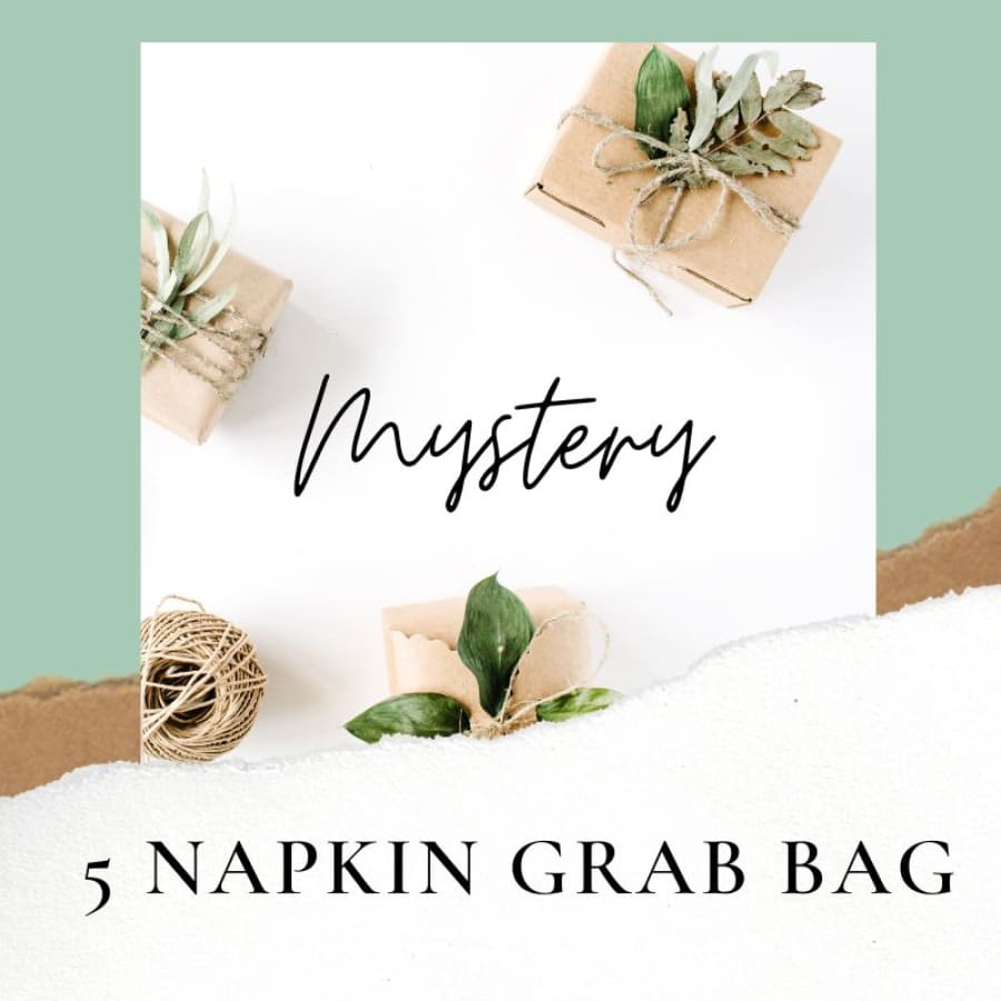 Mystery Napkin 5 Pack Grab Bag
