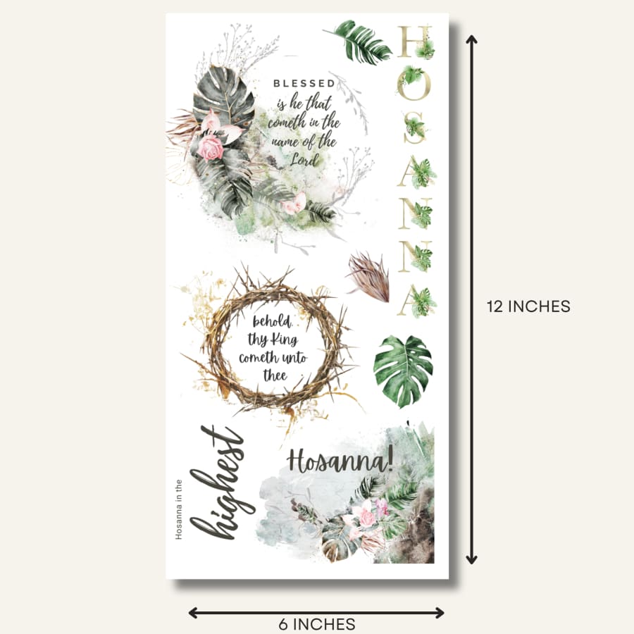 Hosanna In The Highest Rub On Transfers