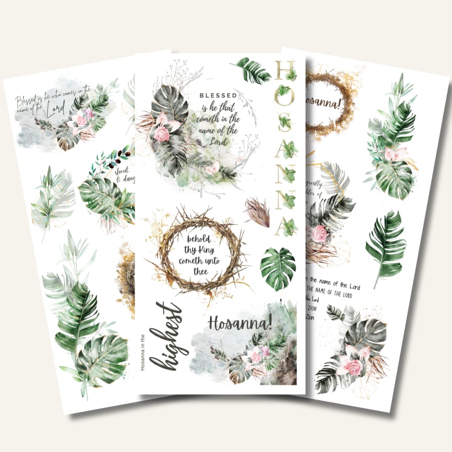 Hosanna In The Highest Rub On Transfers