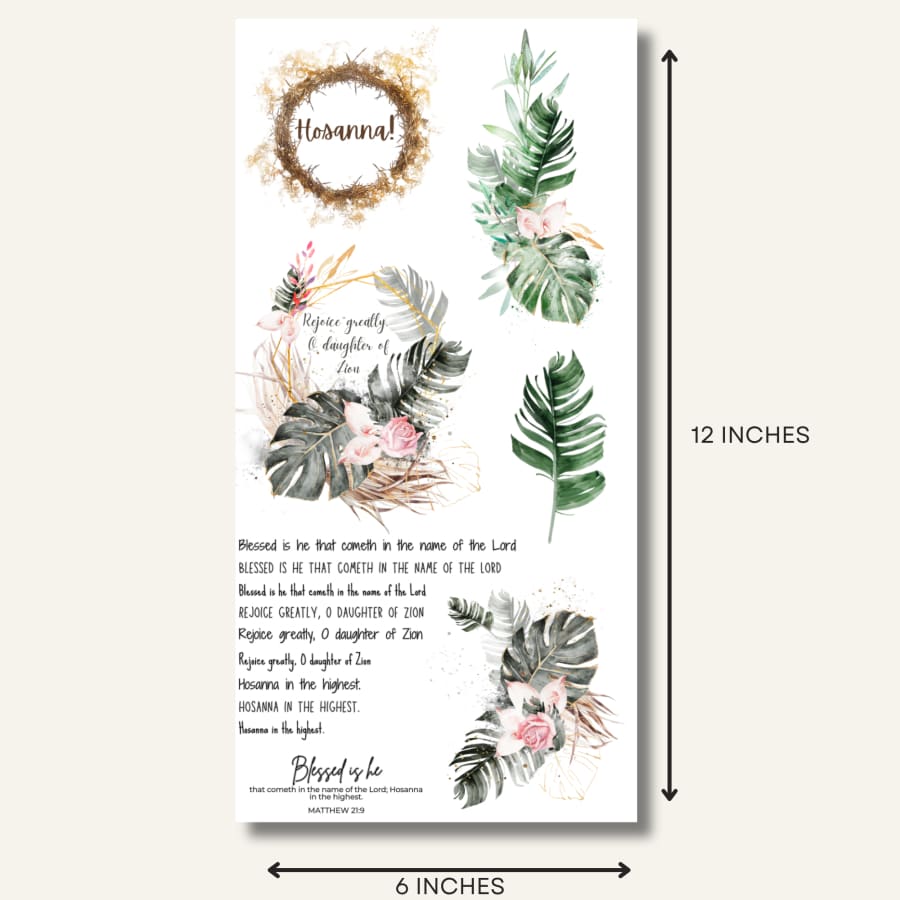 Hosanna In The Highest Rub On Transfers