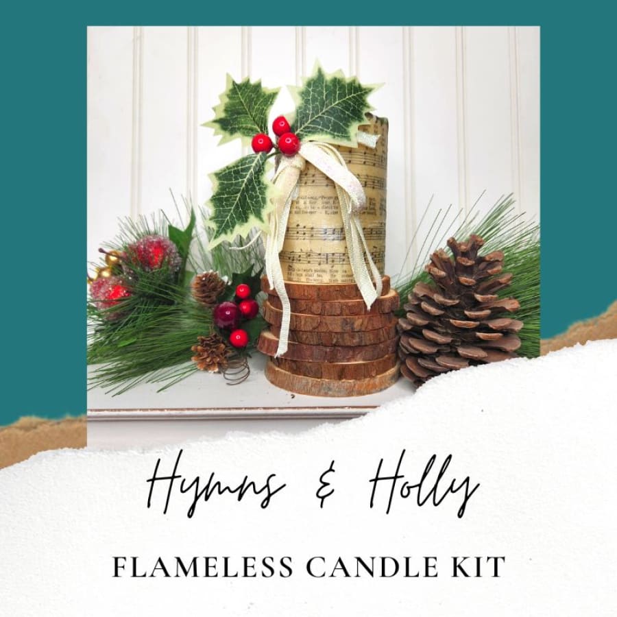Christmas Flameless Candle Kits