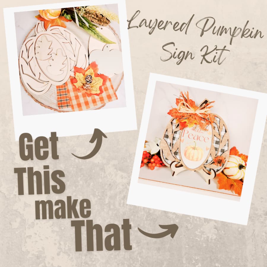 Layered Pumpkin Sign Bundle