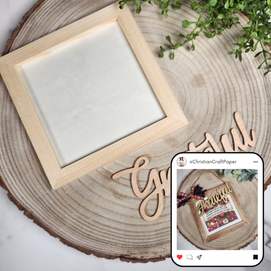 Make Your Own Faith-Filled Word Sign