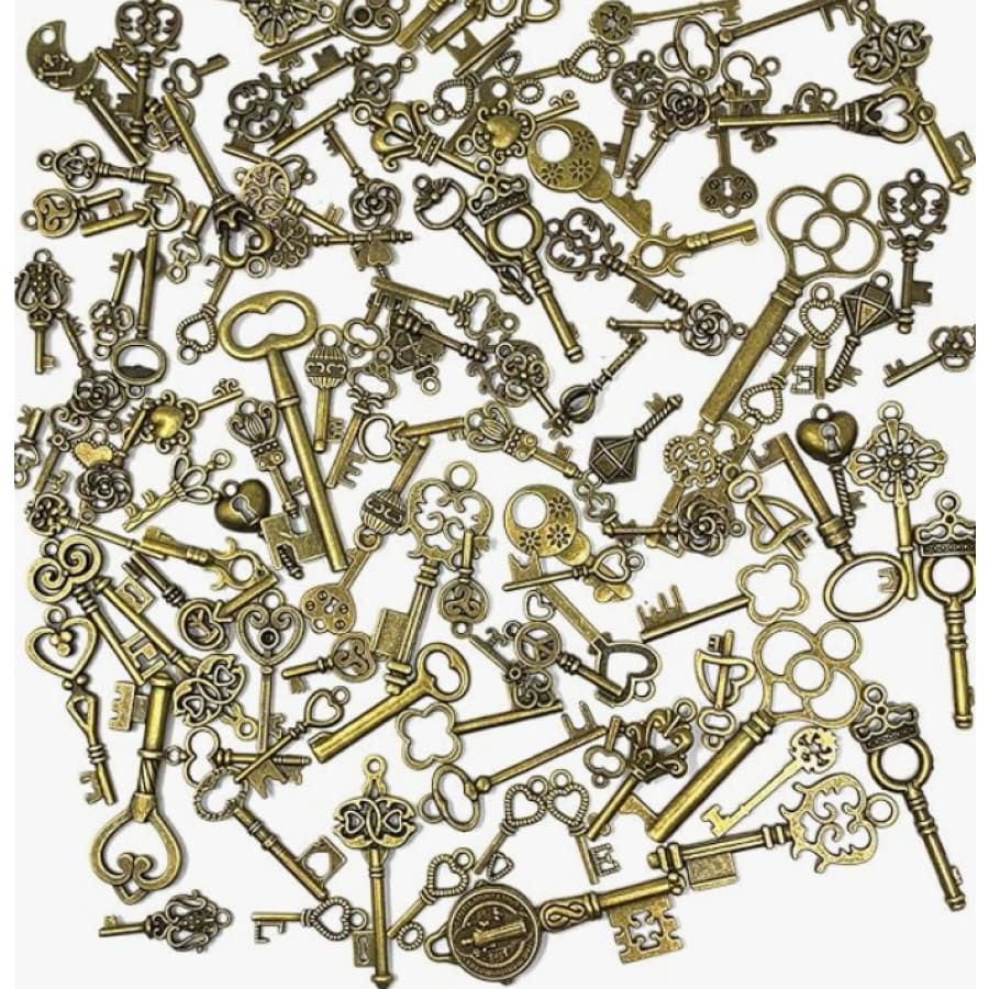Mystery Vintage Style Keys For Christian Crafts [6-Pk]