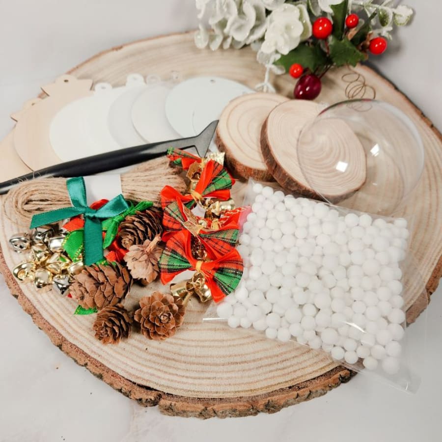 Ornament Maker Kit – DIY Scripture Ornaments with Rub-On