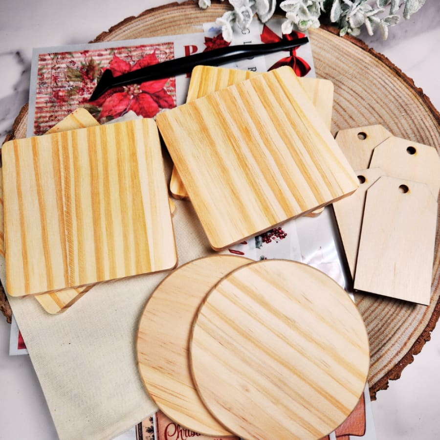 Peaceful Season Coaster Maker Kit