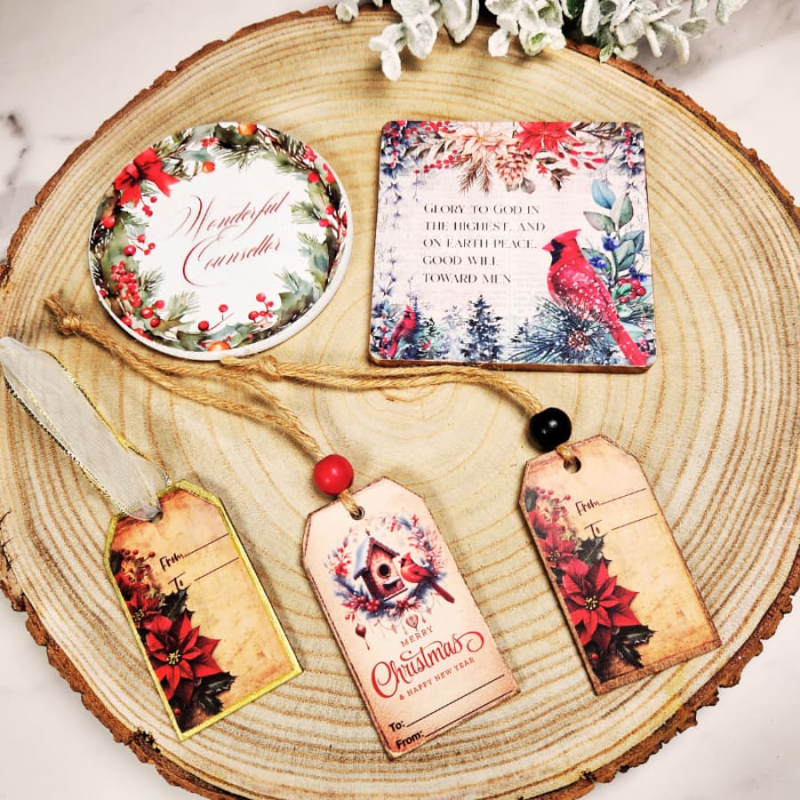 Peaceful Season Coaster Maker Kit