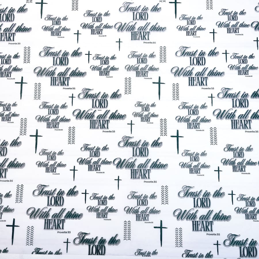 Proverbs 3:5 | Bible Verse Decoupage Paper Sheets