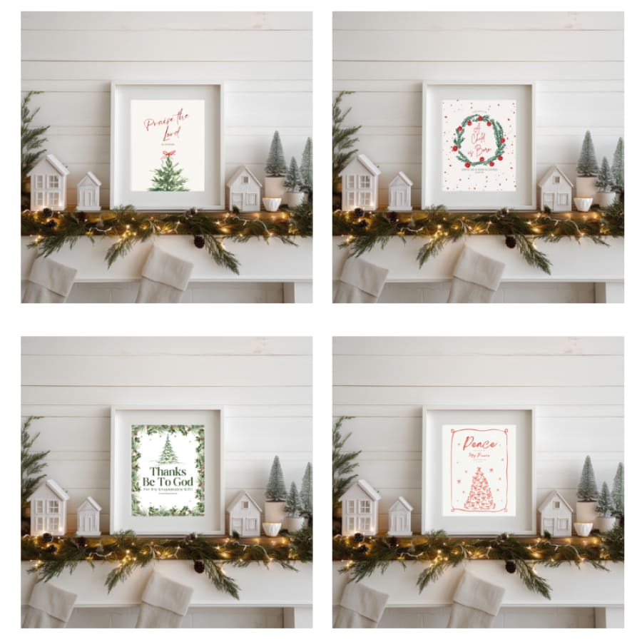 Sacred Season Wall Art | Digital Downloads
