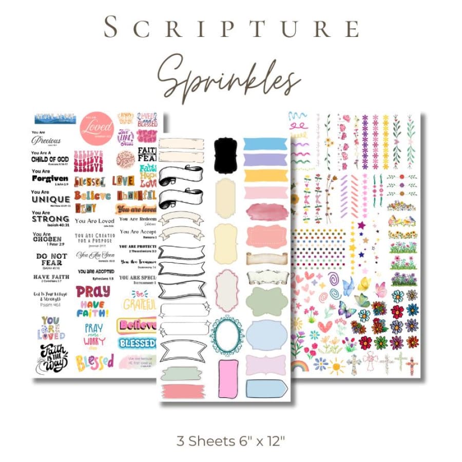 Scripture Sprinkles Stone Maker Kit