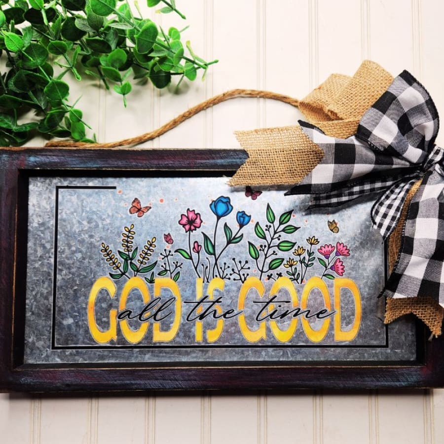 Faith-Filled Sign Maker Rub On Transfer Kit